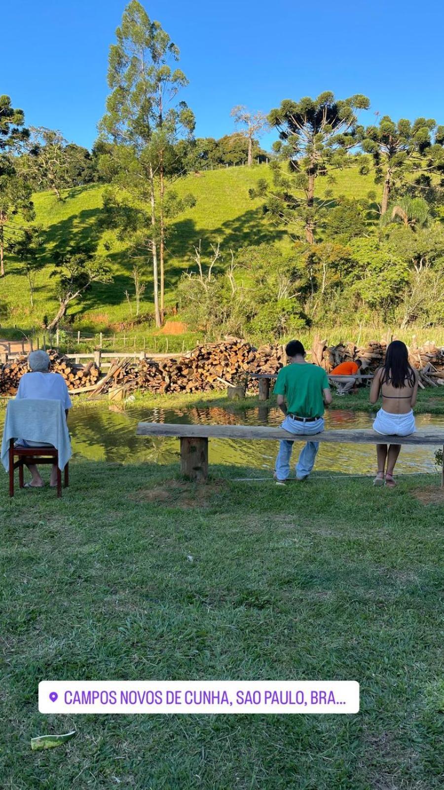 Pe Da Serra - Sitio Em Campos Novos De Casa de Férias