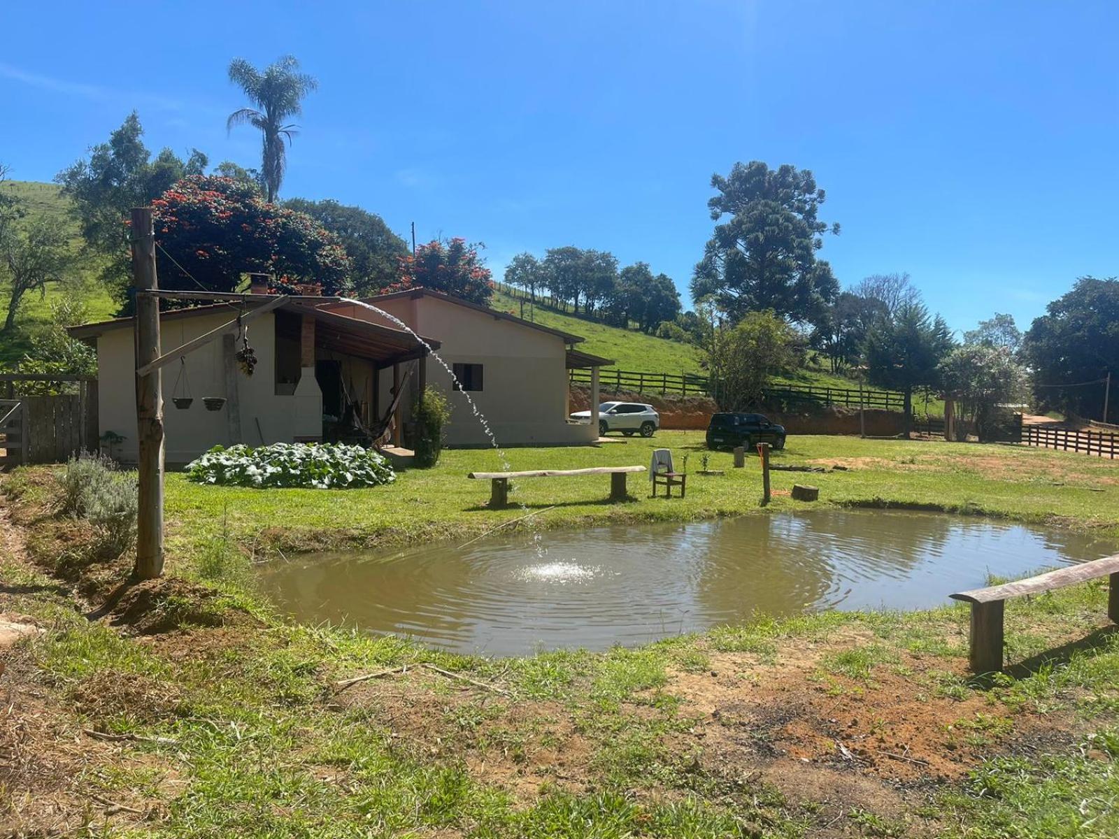 Pe Da Serra - Sitio Em Campos Novos De Casa de Férias